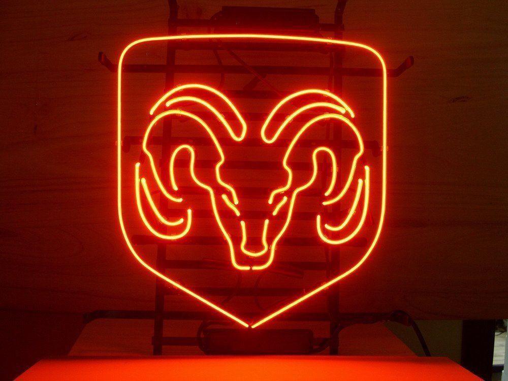 Dodge Ram Auto Car Neon Sign